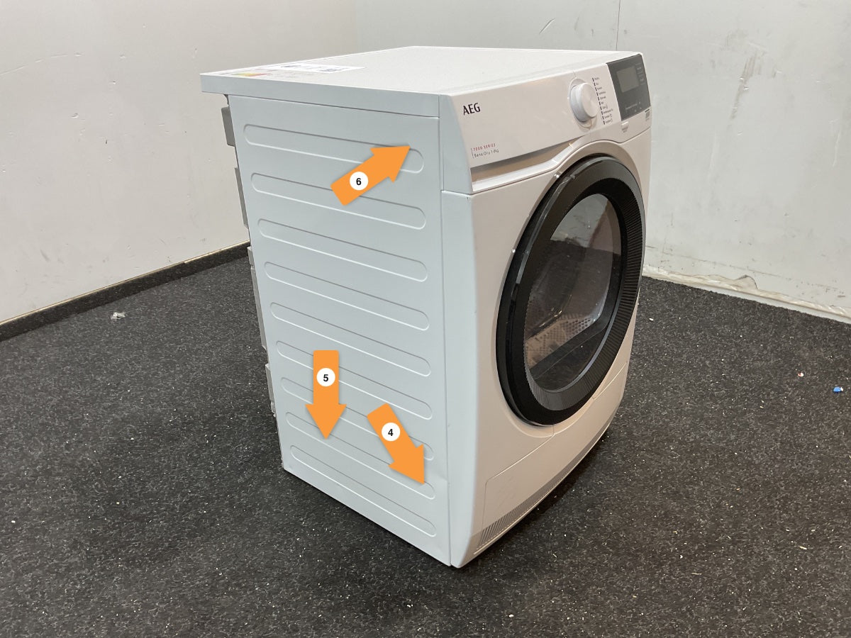 AEG warmtepompdroger TR7386T4B - 7000 serie 