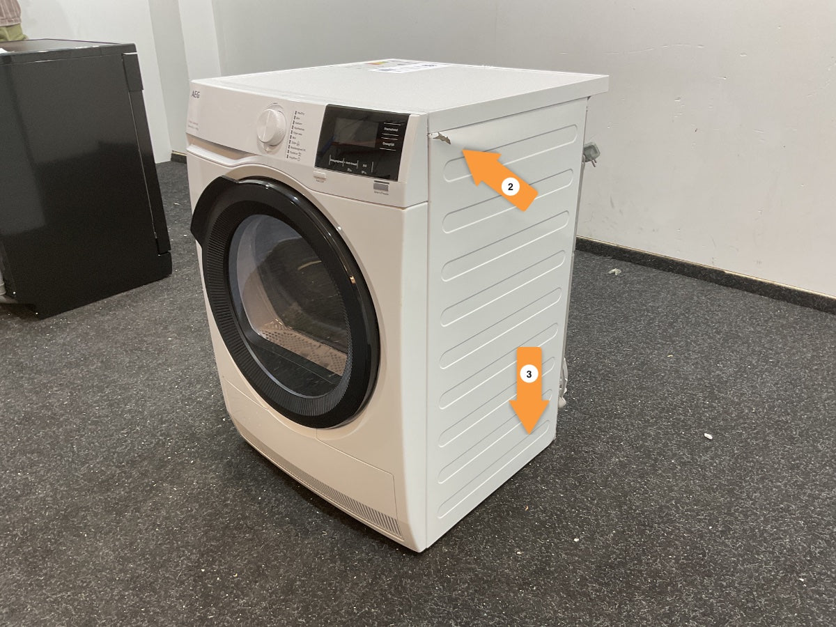 AEG warmtepompdroger TR7386T4B - 7000 serie 