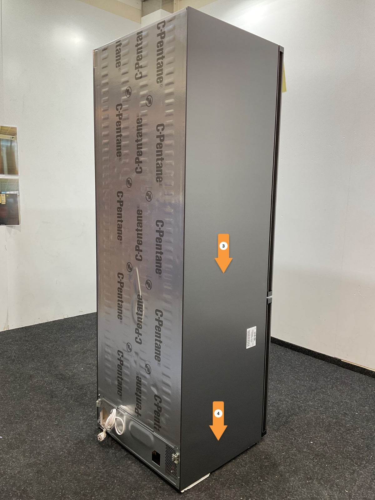 Bosch koelkast KGN492XCF - Serie 4 - Zwart