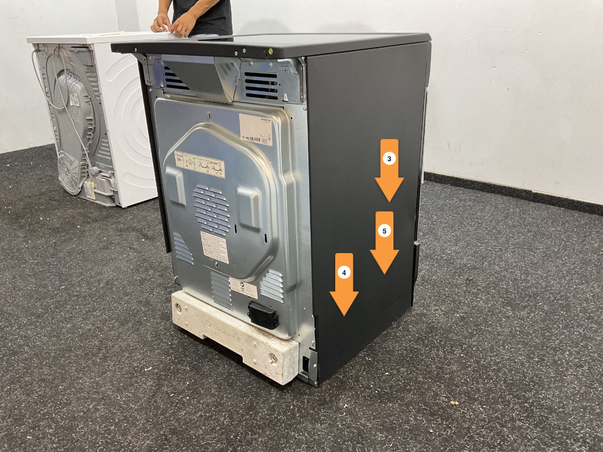 Inventum inductie fornuis VFI6042ZWA - Zwart