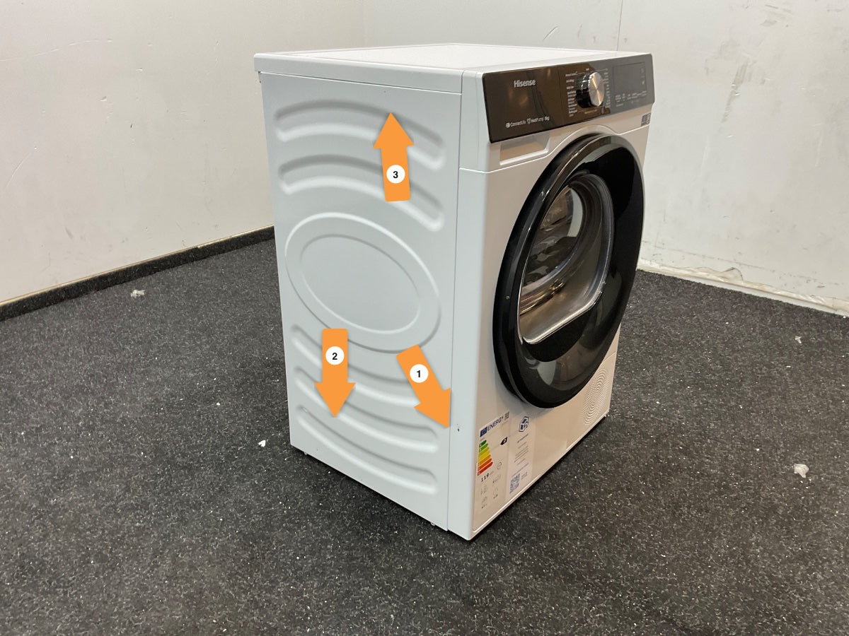 Hisense warmtepompdroger DH3S802BW2 - 3S Serie
