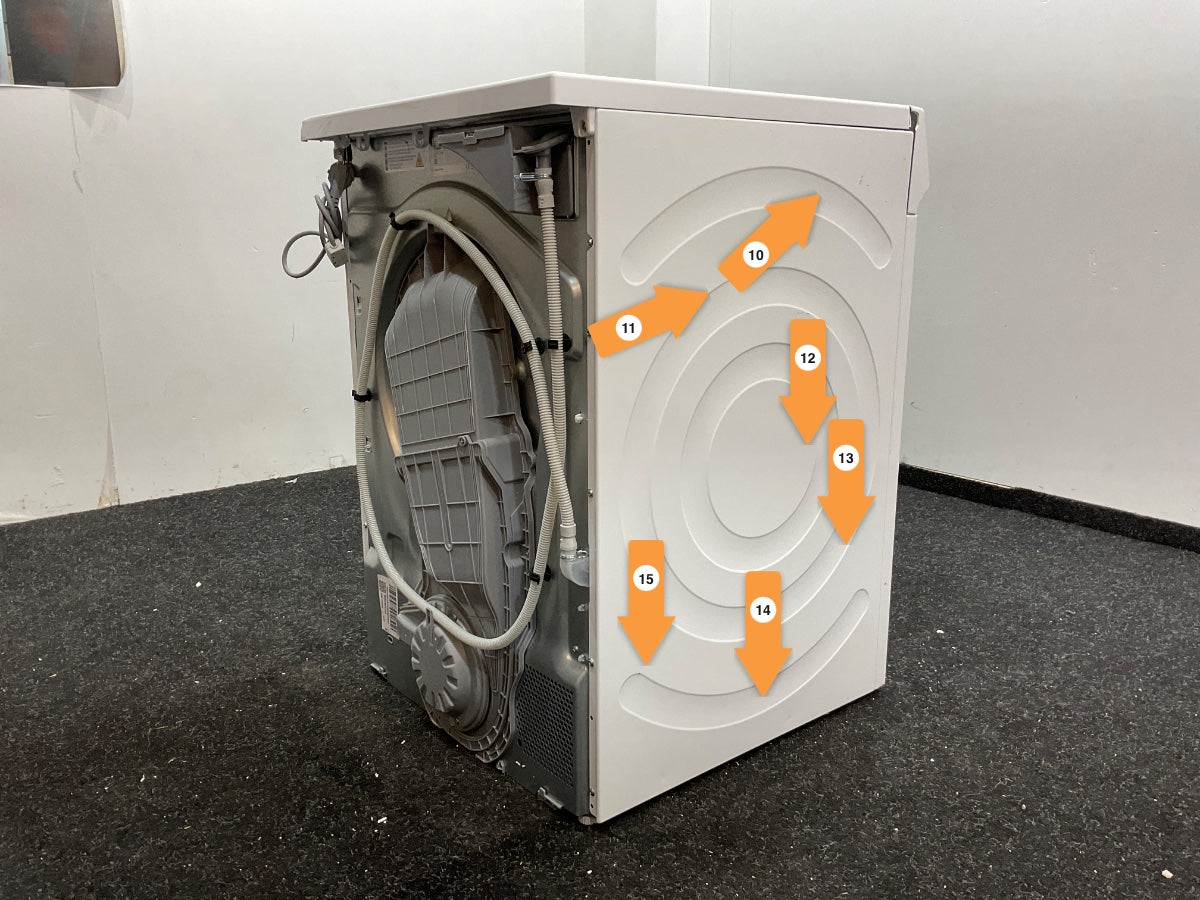 Siemens warmtepompdroger WR47B2C0FG - iQ700 - 9 kg