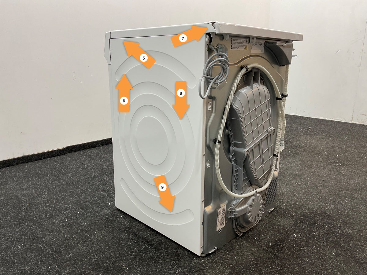 Siemens warmtepompdroger WR47B2C0FG - iQ700 - 9 kg