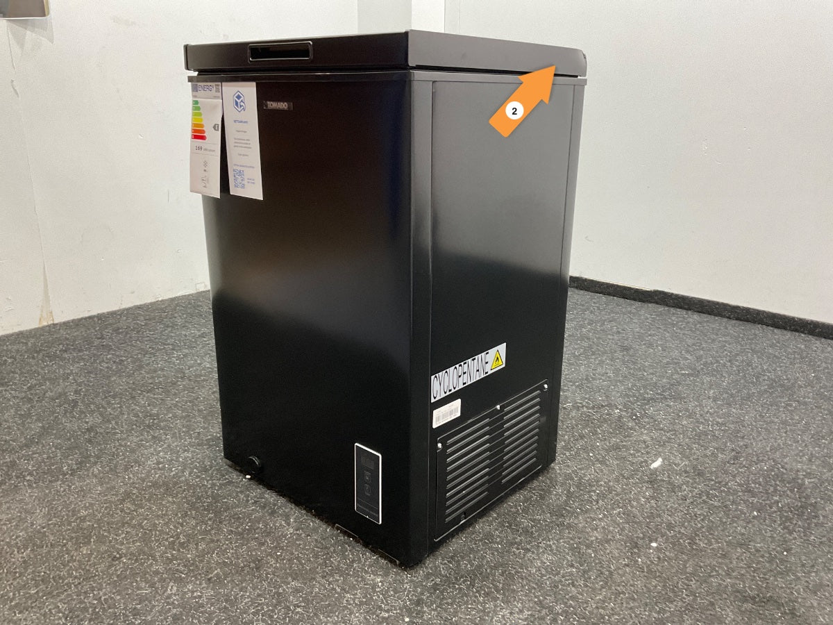 Tomado vrieskist TCF0991B - 99 liter - Zwart