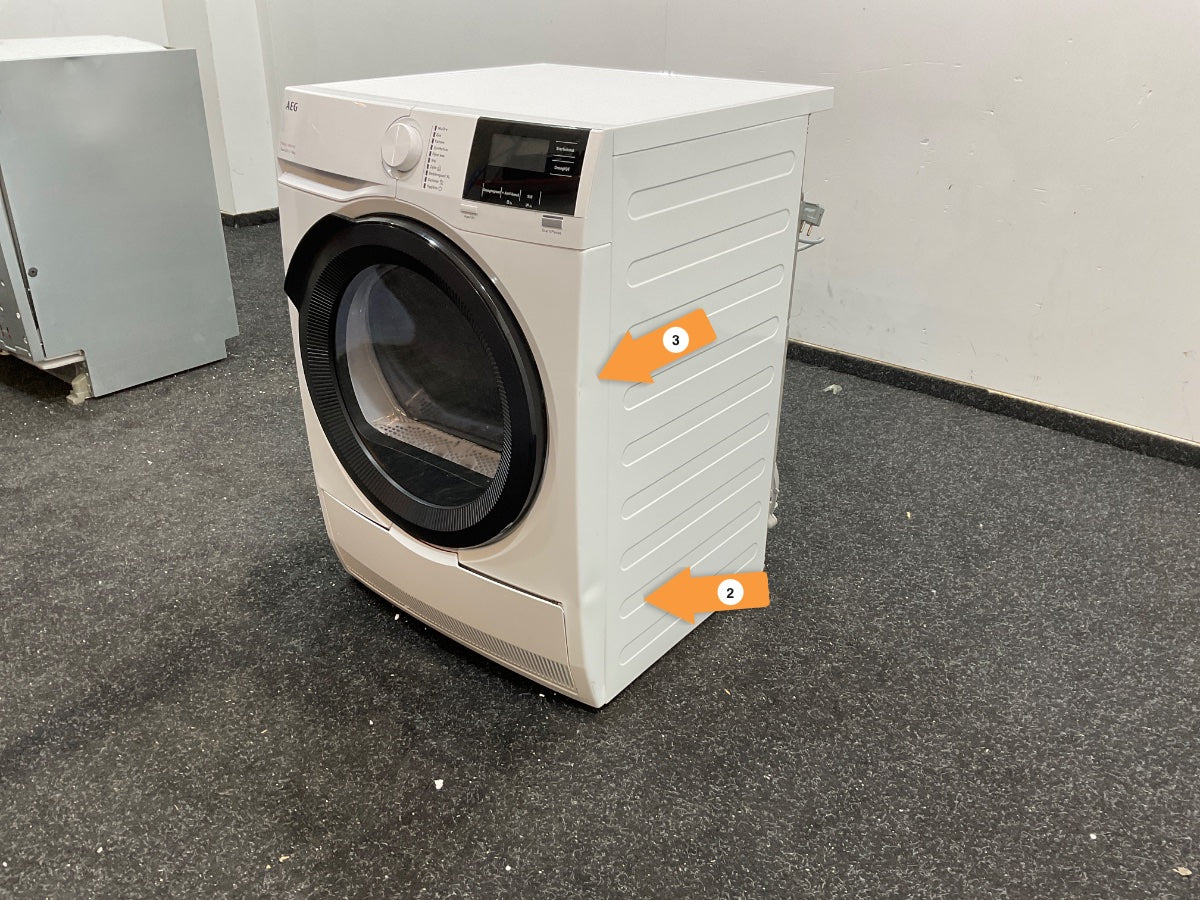AEG warmtepompdroger TR7386T4B - 7000 serie 