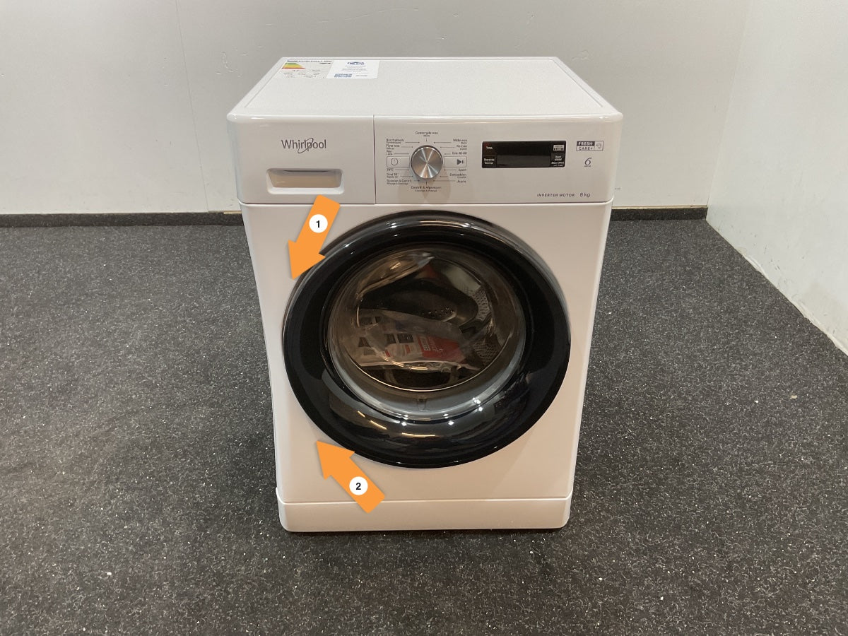 Whirlpool wasmachine FFS 8469 BV BE - 8 kg - Wit
