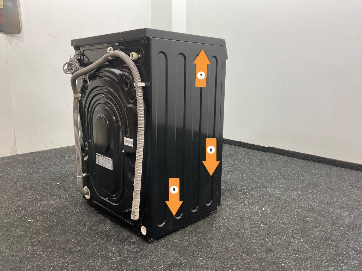 Inventum wasmachine VWM8010B - Zwart
