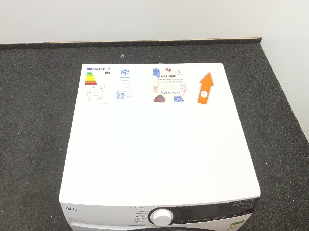 AEG wasmachine LR85964 8000 serie PowerCare - Wit