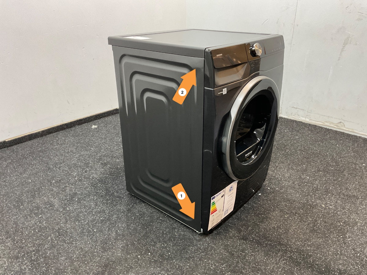 Samsung warmtepompdroger AI Dry DV90DG6845LBU3 - Zwart