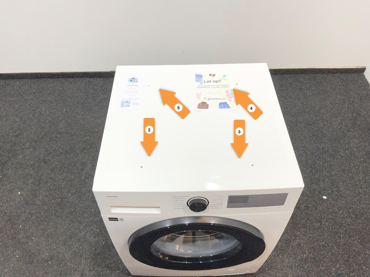 Samsung wasmachine WW80CGC04AAHEN - 5000 serie