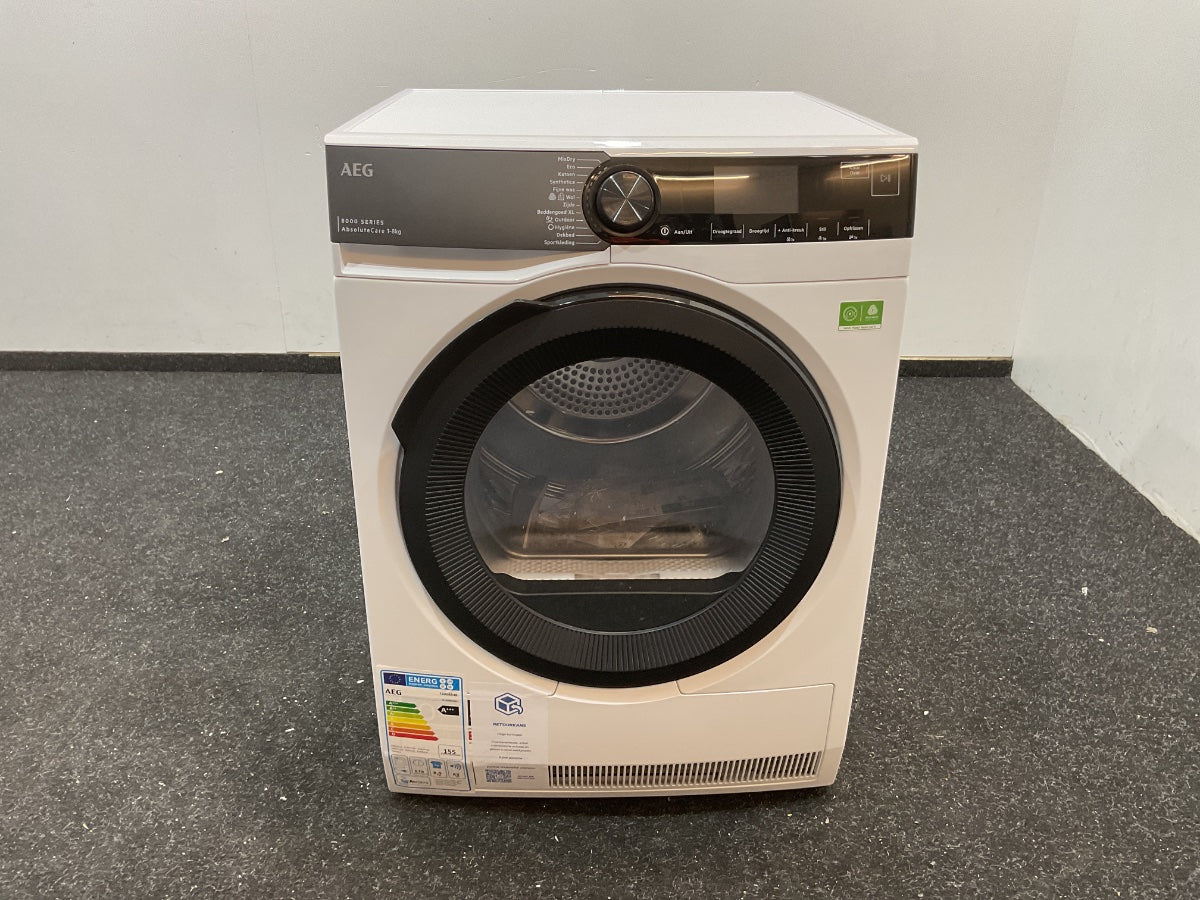 AEG warmtepompdroger TR958H4B EcoLine - 9000 serie 