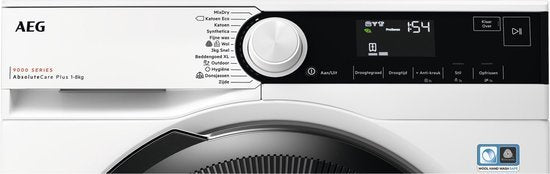 AEG warmtepompdroger TR958H4B EcoLine - 9000 serie 