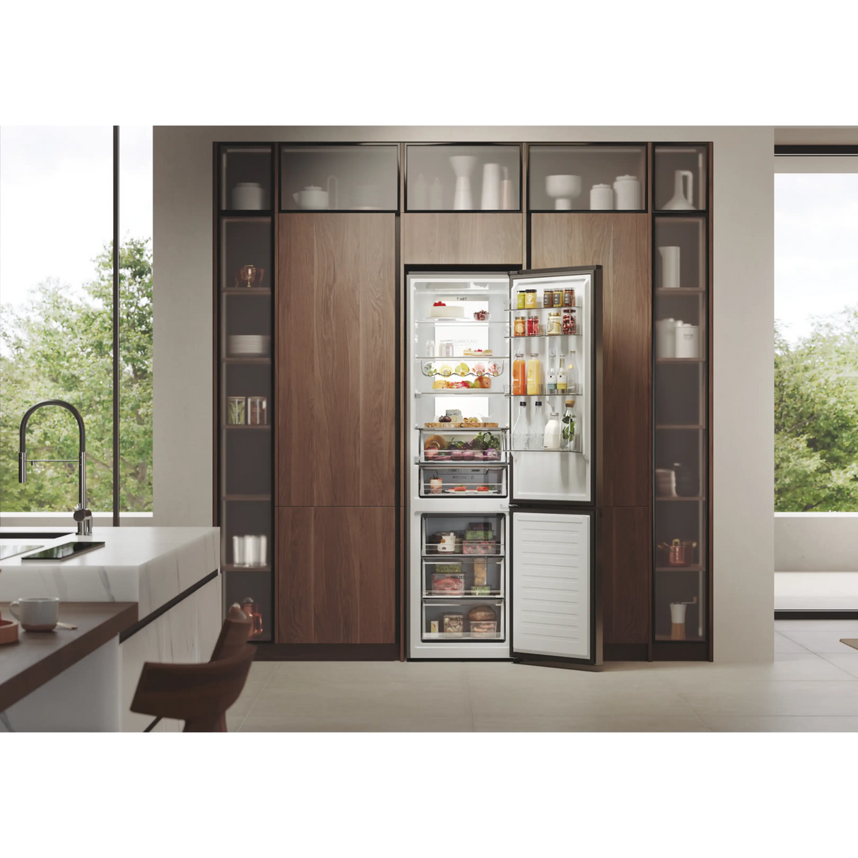 Haier koelkast HDPW7620AANPK - NoFrost