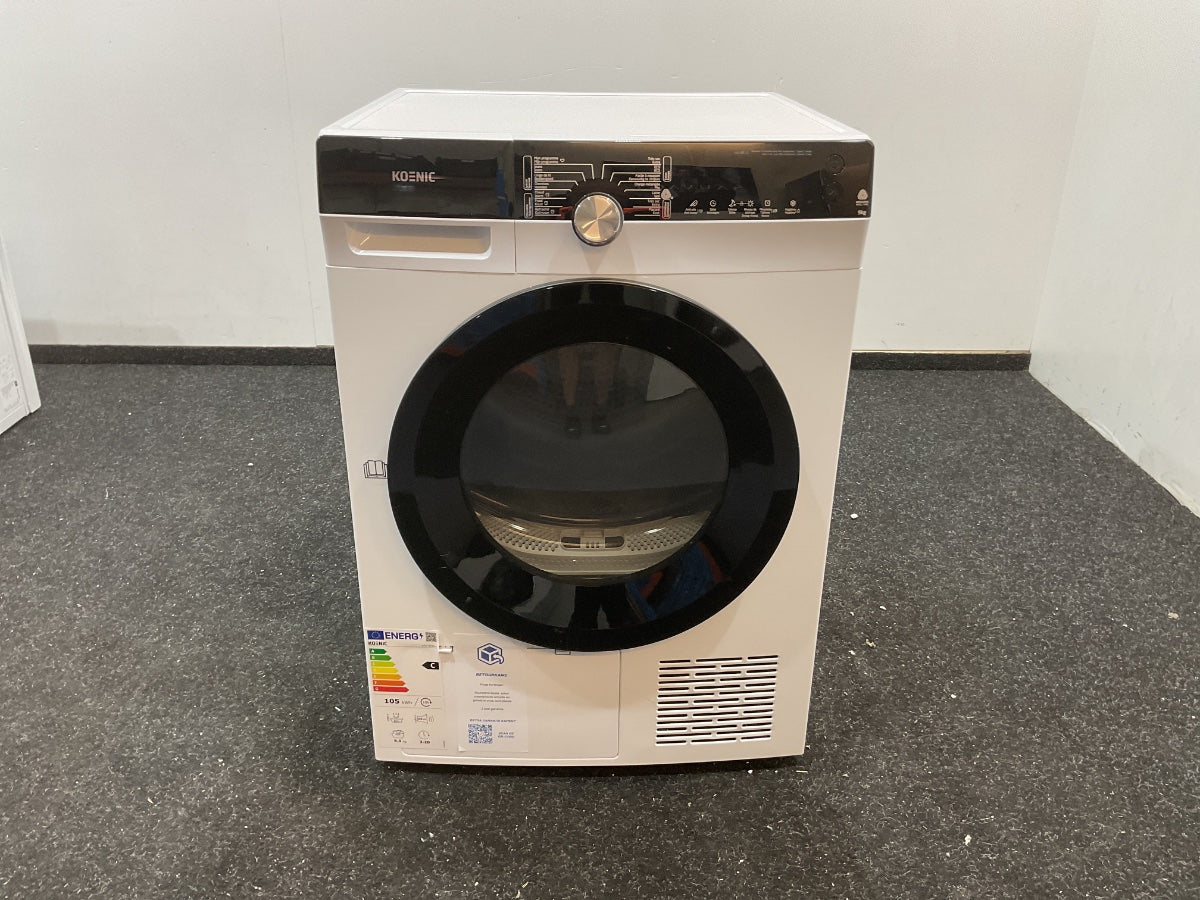 Koenic warmtepompdroger KTD 9336 C - 9 kg - Wit