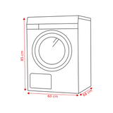 Koenic warmtepompdroger KTD 9336 C - 9 kg - Wit