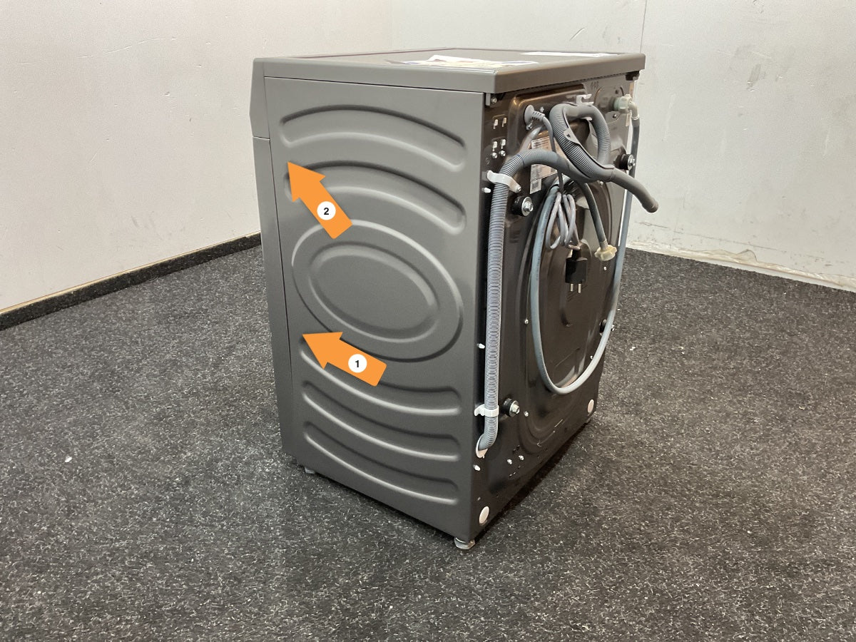Everglades wasmachine EVWM91412AG - Titanium Grijs