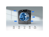 Samsung wasmachine WW11DB7B94GBU3 Bespoke - Zwart