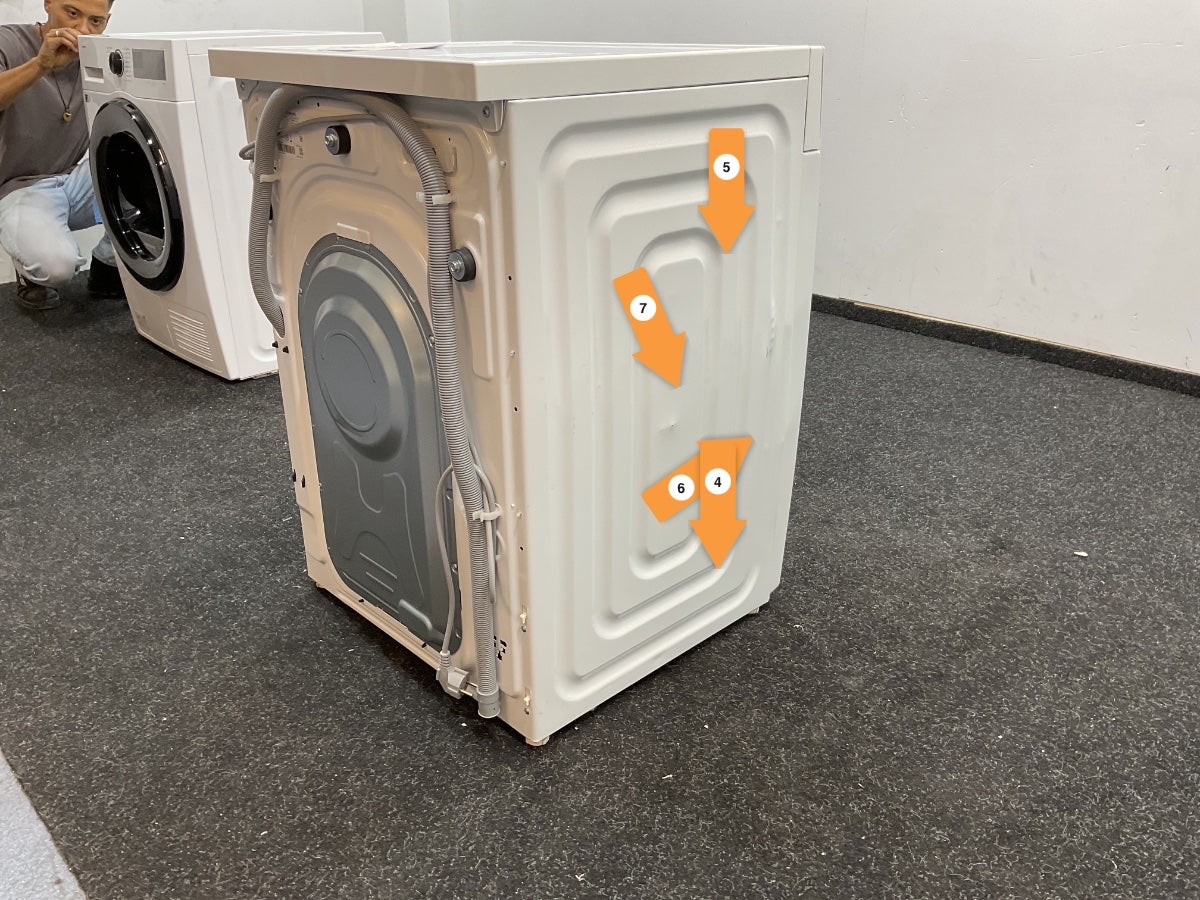Samsung wasmachine WW80CGC04AAHEN - 5000 serie