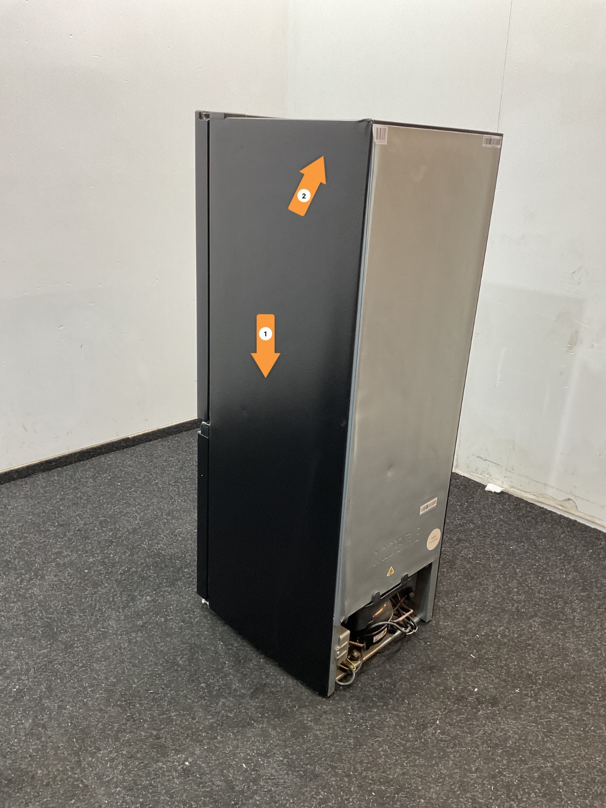 ETNA koelkast KCV143ZWA - Zwart 
