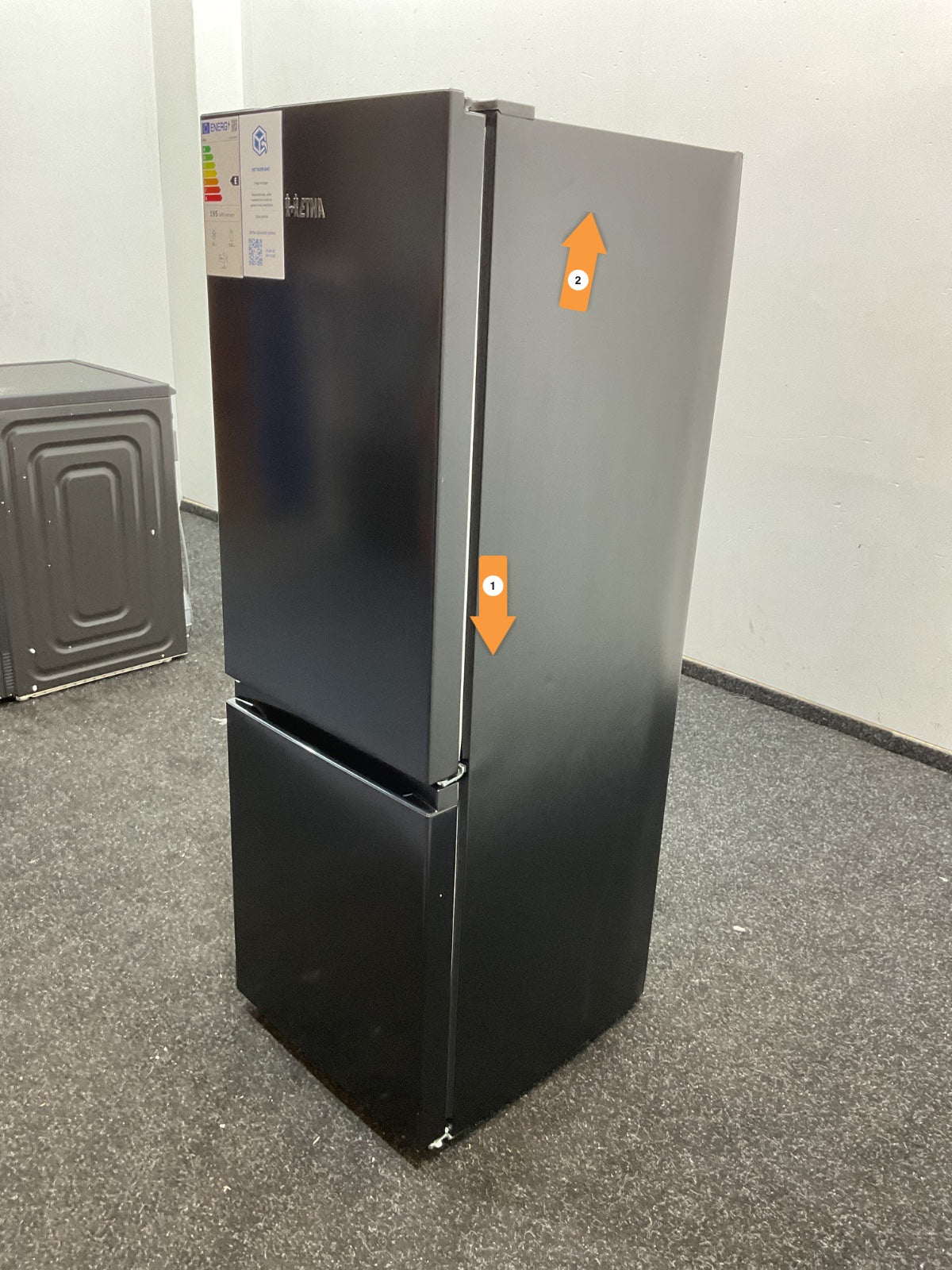 ETNA koelkast KCV143ZWA - Zwart 