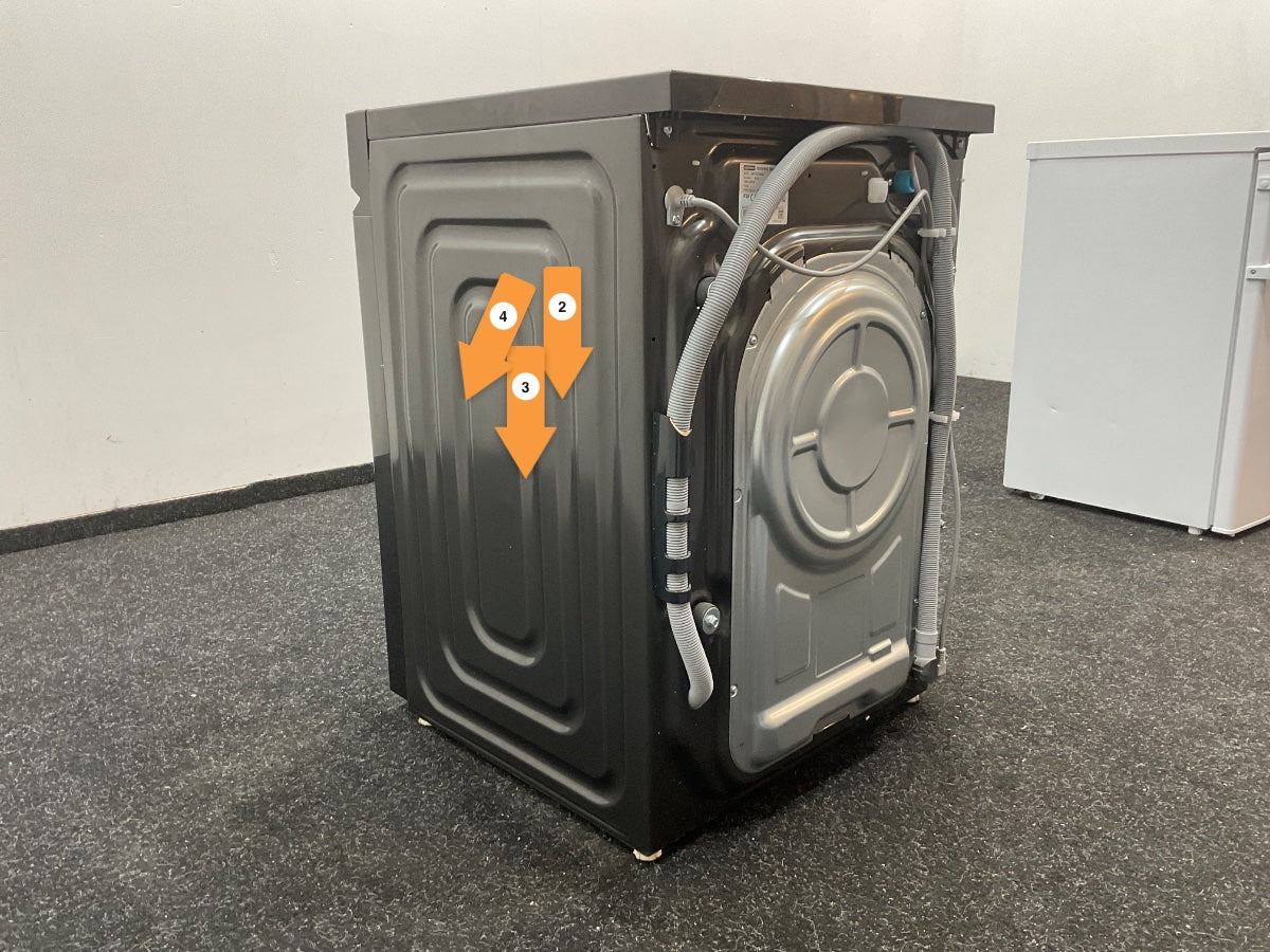 Samsung wasmachine WW11DB7B94GBU3 Bespoke - Zwart