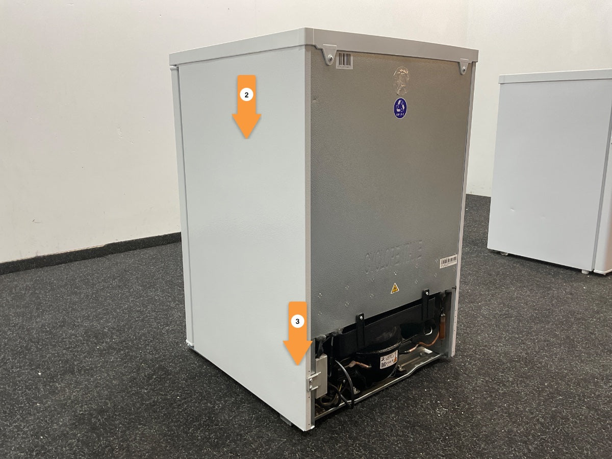 Etna koelkast KVV856WIT - met vriesvak - Wit