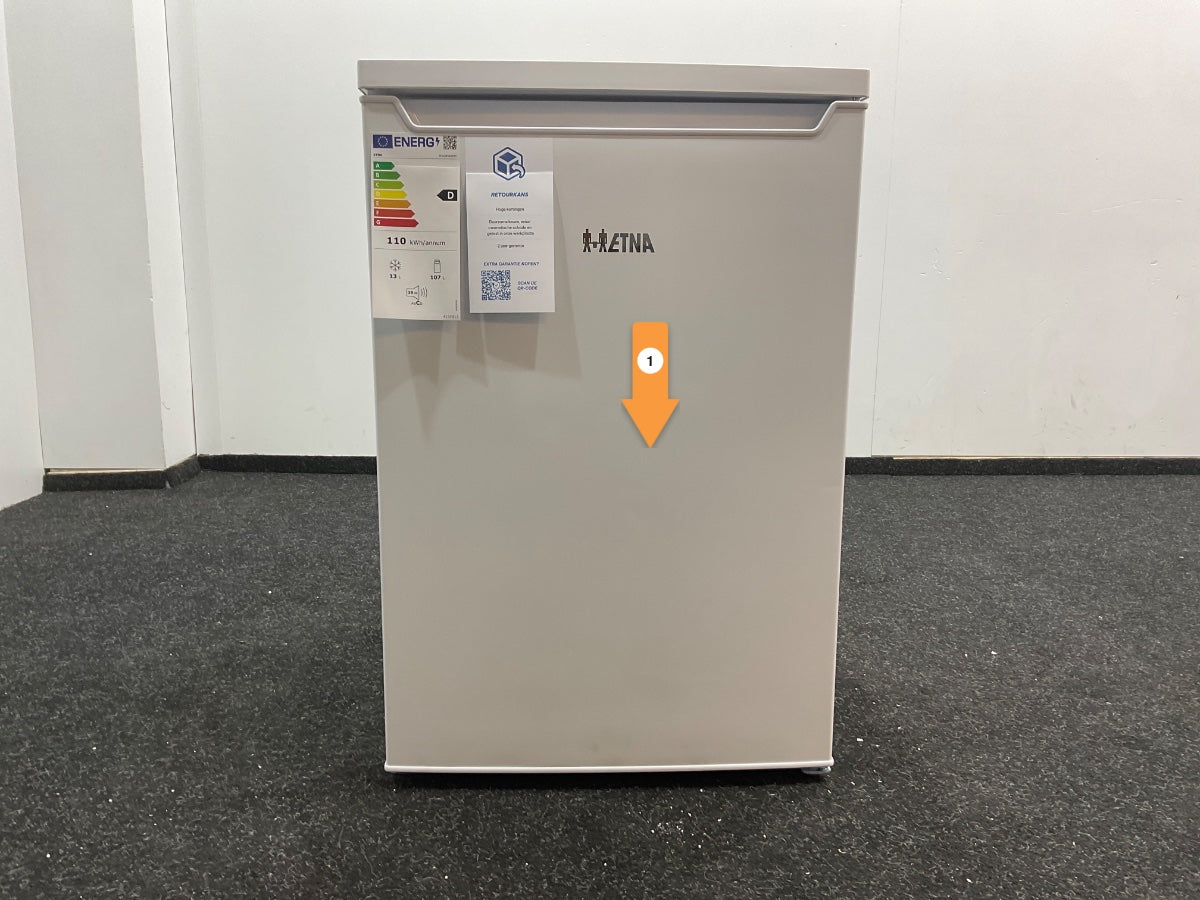 Etna koelkast KVV856WIT - met vriesvak - Wit