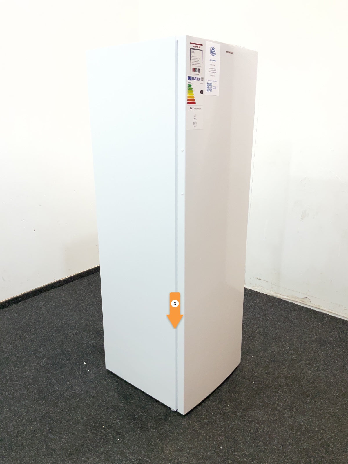 Inventum vrieskast VR1682W - Vrijstaand - No Frost