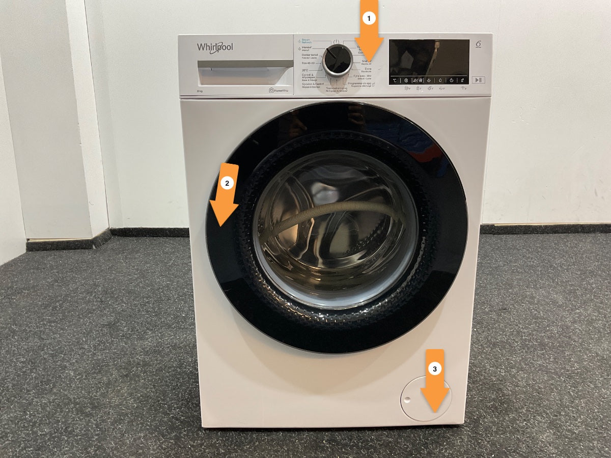 Whirpool wasmachine WAM 87WB BE - 8 kg - 1400 rpm
