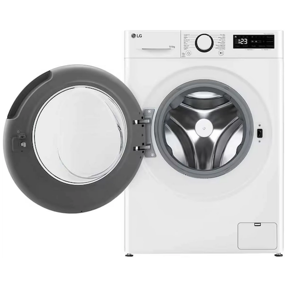 LG was-droogcombinatie F4DR3096N3W - Wit
