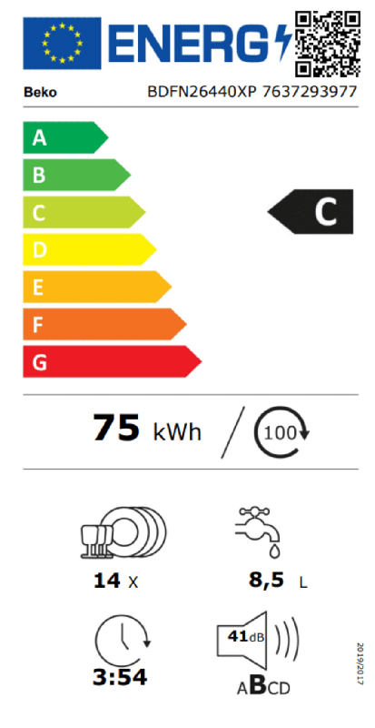 BEKO BDFN26440XP - PowerIntense 