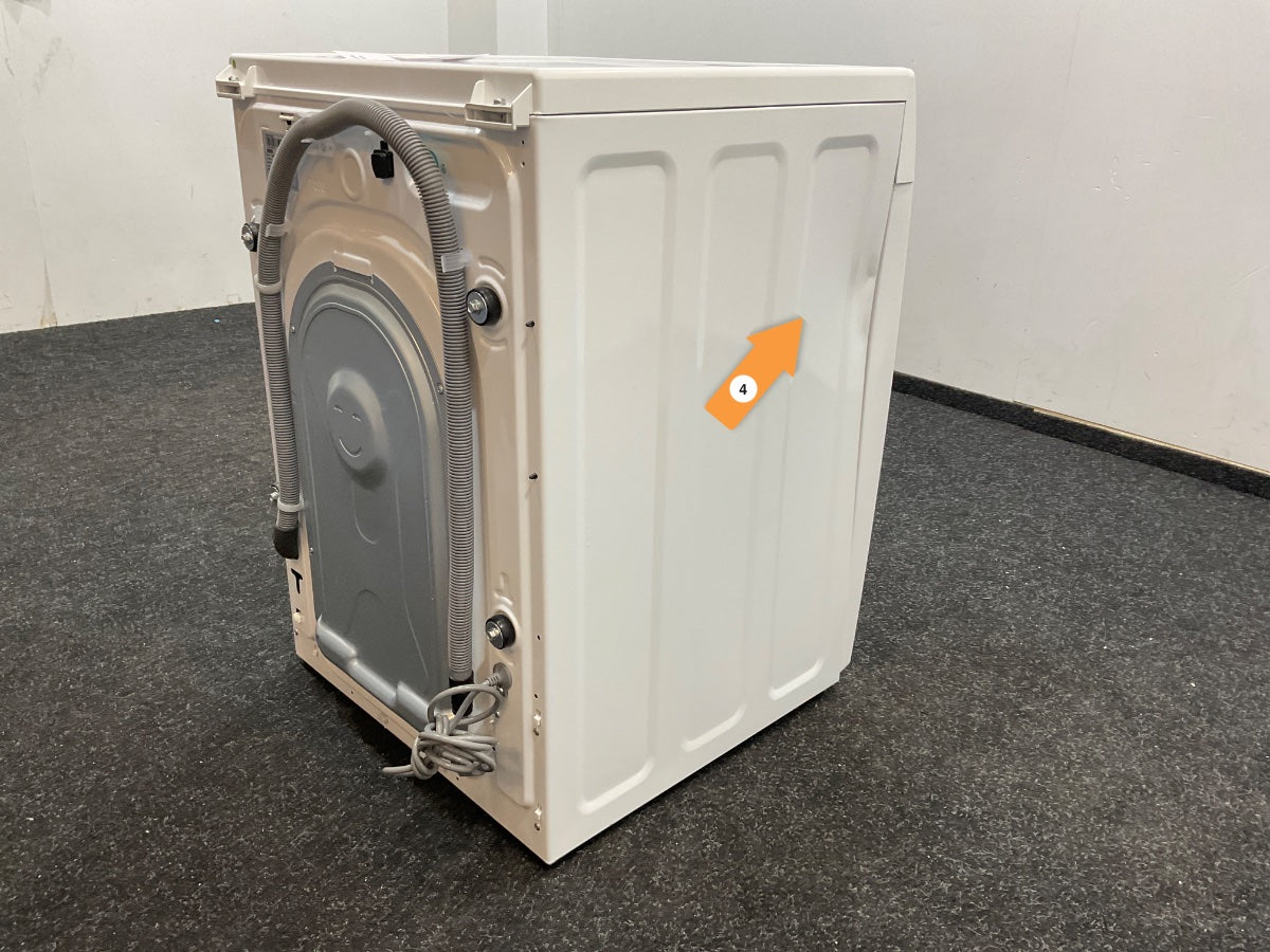 Samsung was-droogcombinatie WD80TA049BE - Wit