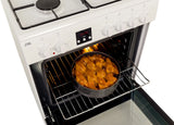 ETNA gasfornuis FGV561WIT - met elektrische oven - Wit