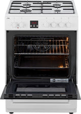 ETNA gasfornuis FGV561WIT - met elektrische oven - Wit