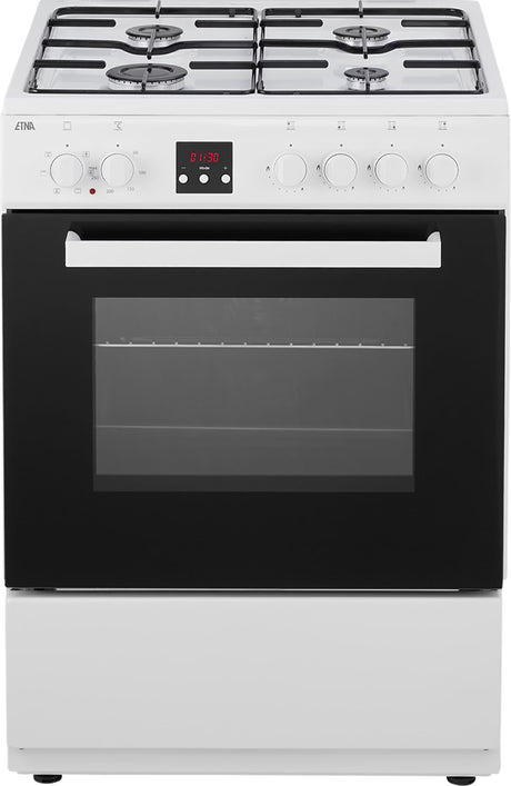 ETNA gasfornuis FGV561WIT - met elektrische oven - Wit