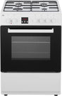 ETNA gasfornuis FGV561WIT - met elektrische oven - Wit