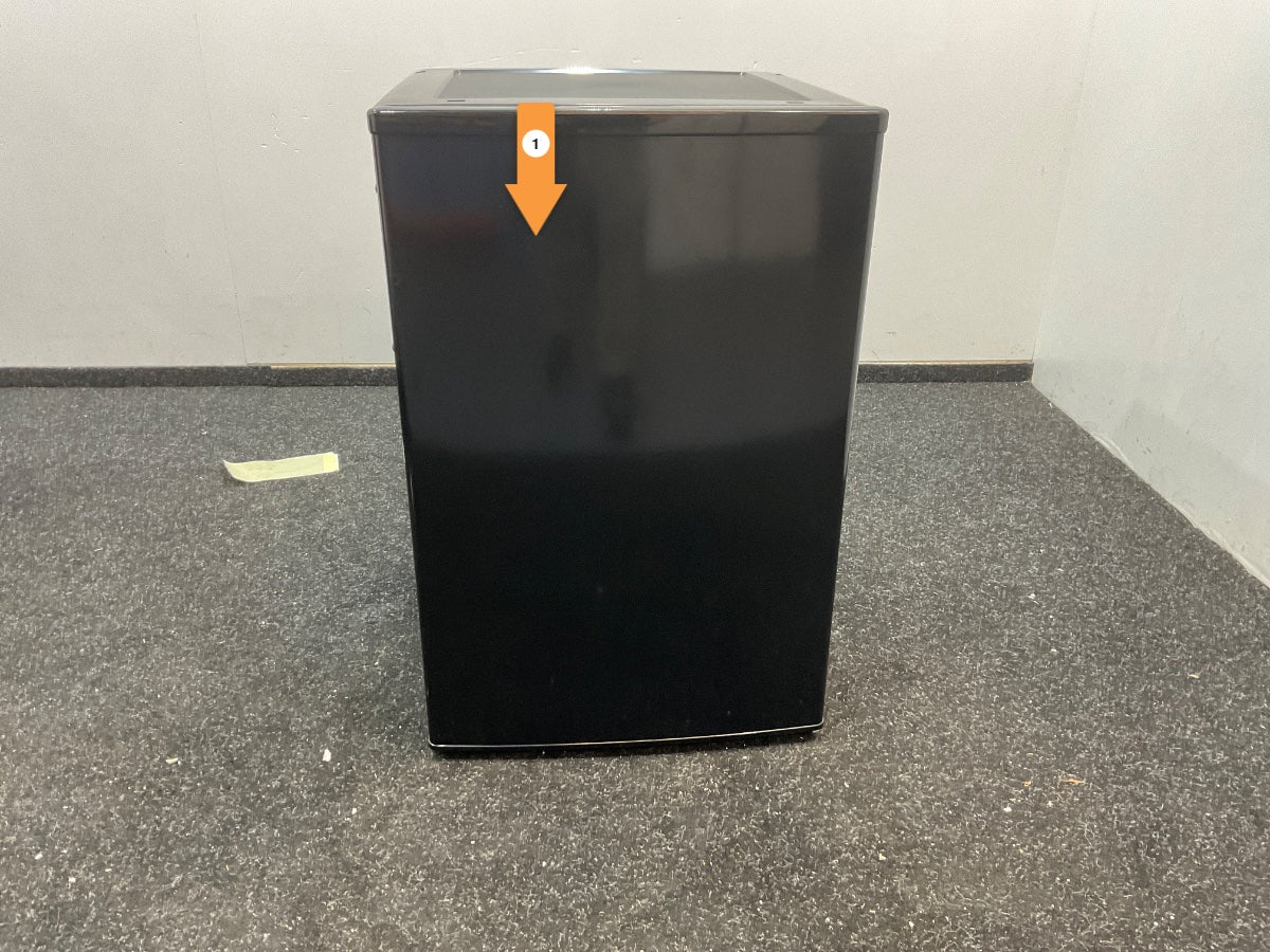 Everglades koelkast EVTT1026 - Tafelmodel - Zwart 