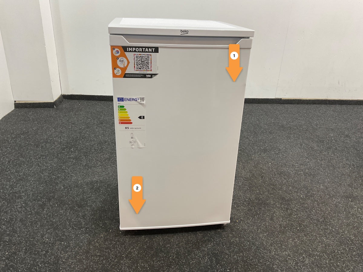 Beko koelkast TS190340N - Vrijstaand - Wit