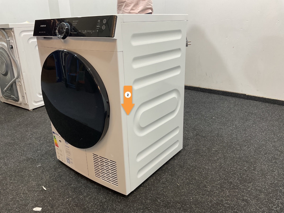 Inventum warmtepompdroger VDW9030W - Wit