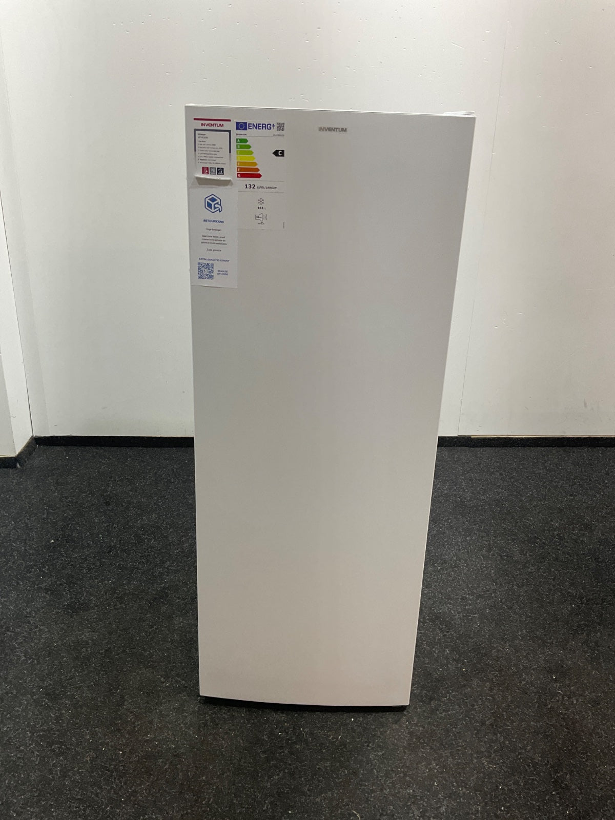 Inventum vrieskast VR1430W - 161 liter - Wit