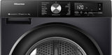 Hisense warmtepompdroger DH3S902BBCC - 9 kg - Zwart