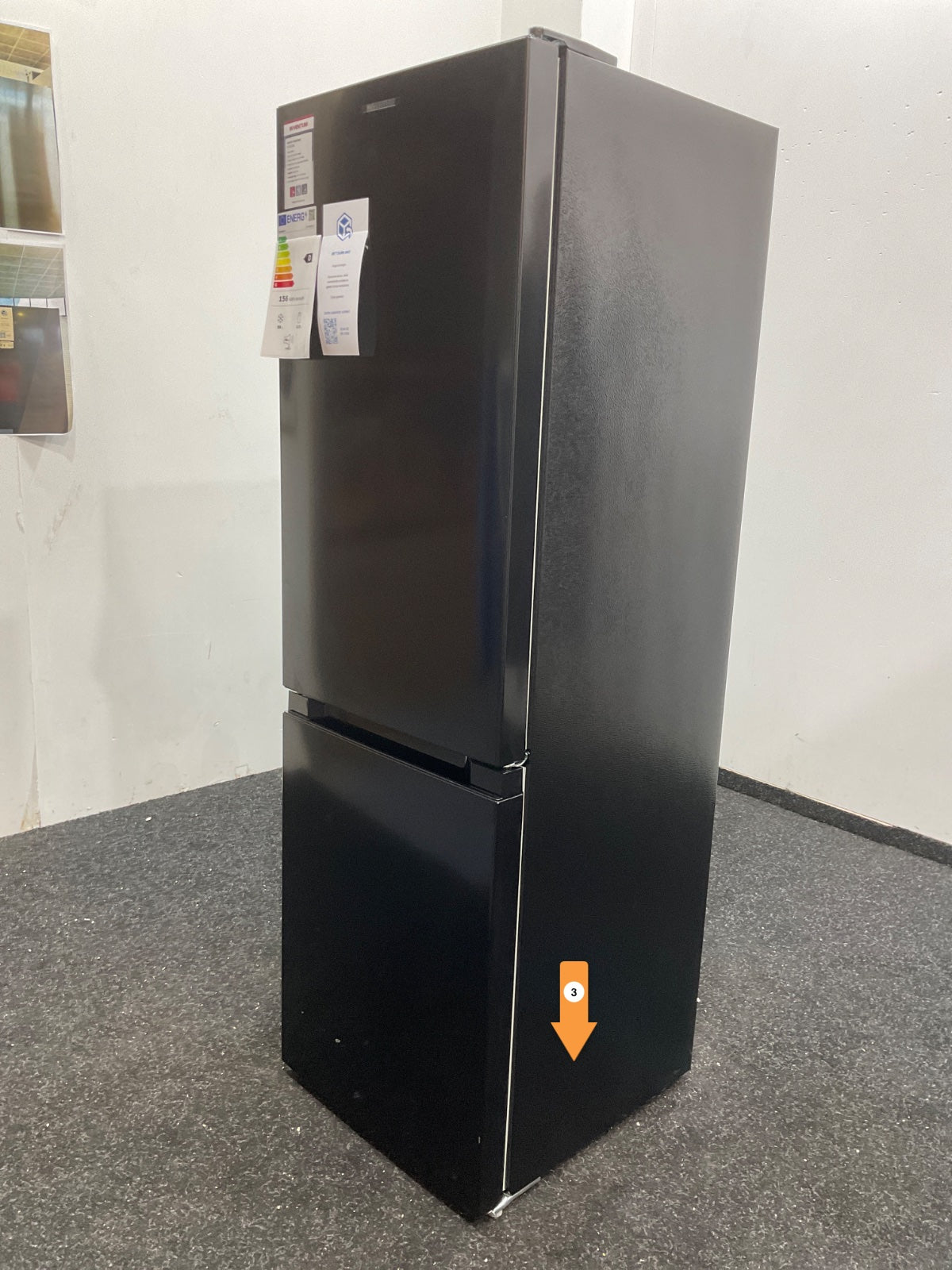 Inventum koelkast KV1500B - Zwart