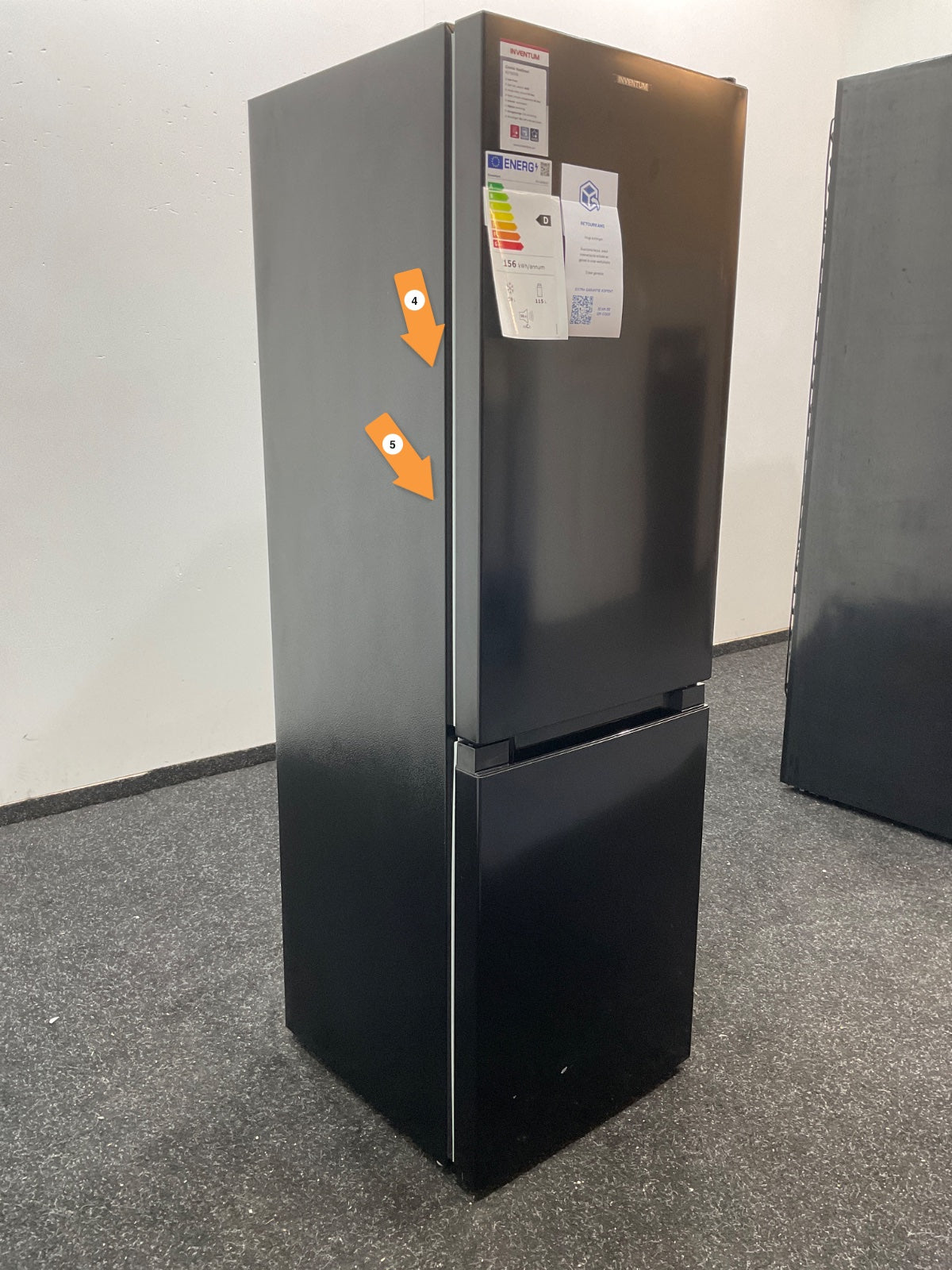 Inventum koelkast KV1500B - Zwart