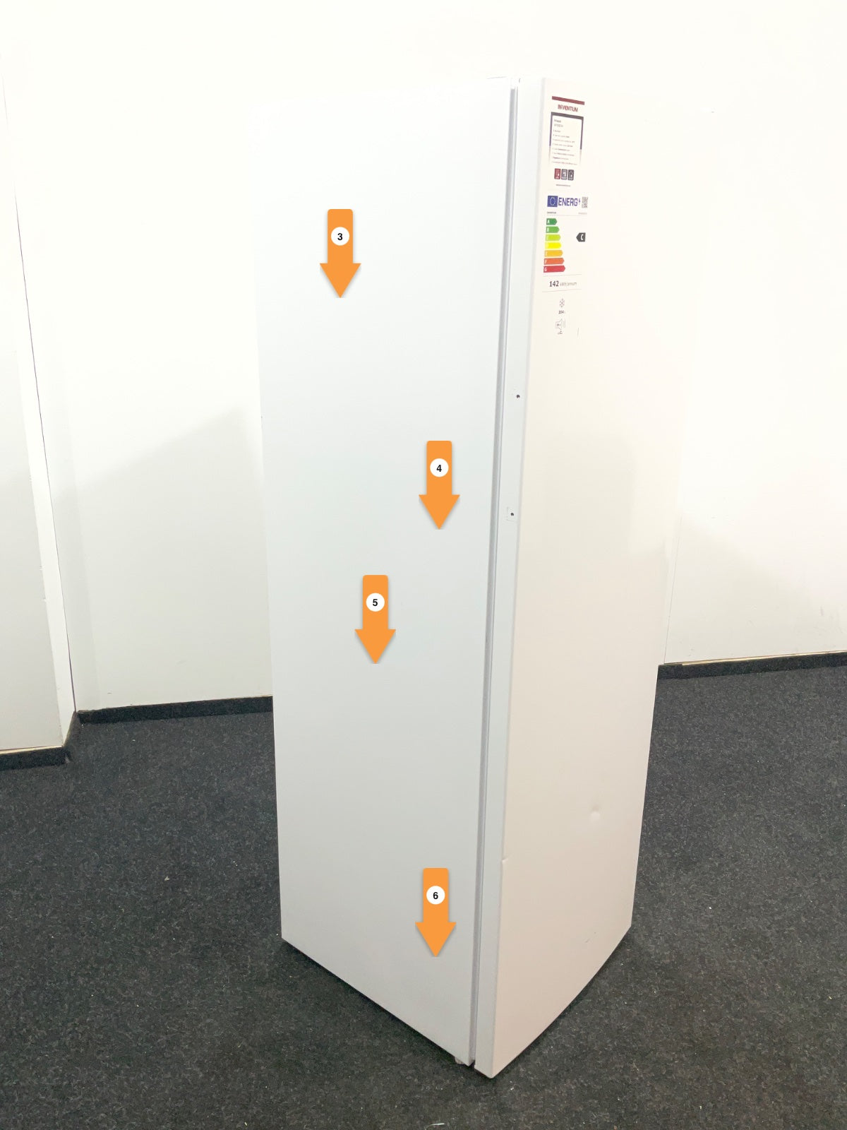 Inventum vrieskast VR1682W - Vrijstaand - No Frost