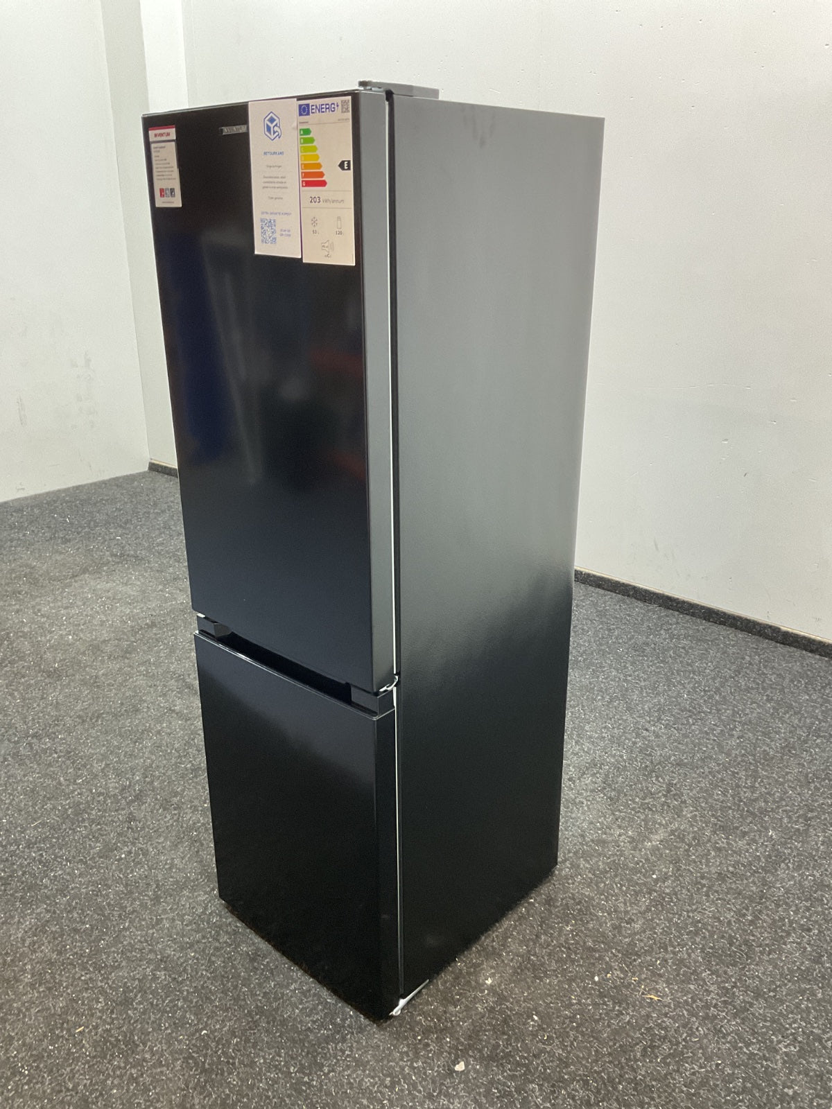 Inventum koelkast KV1501B - Vrijstaand - Zwart