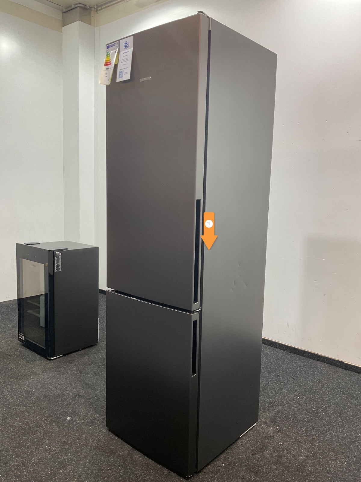 Siemens koelkast KG39E8XBA - geborsteld zwart staal