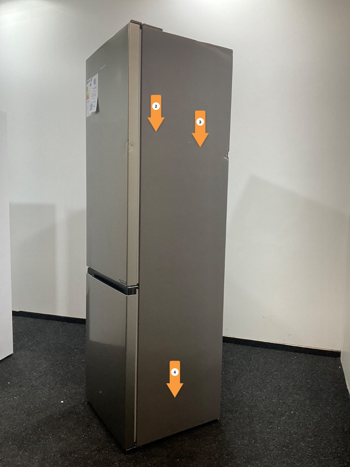 Hisense koelkast RB440N4ACA - RVS