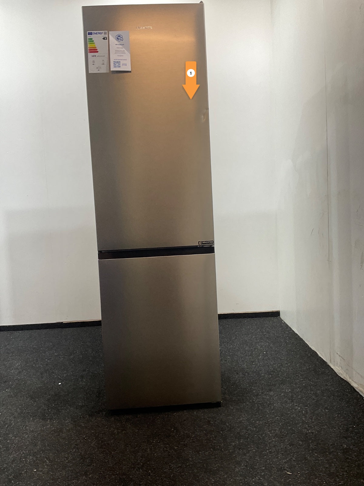 Hisense koelkast RB440N4ACA - RVS