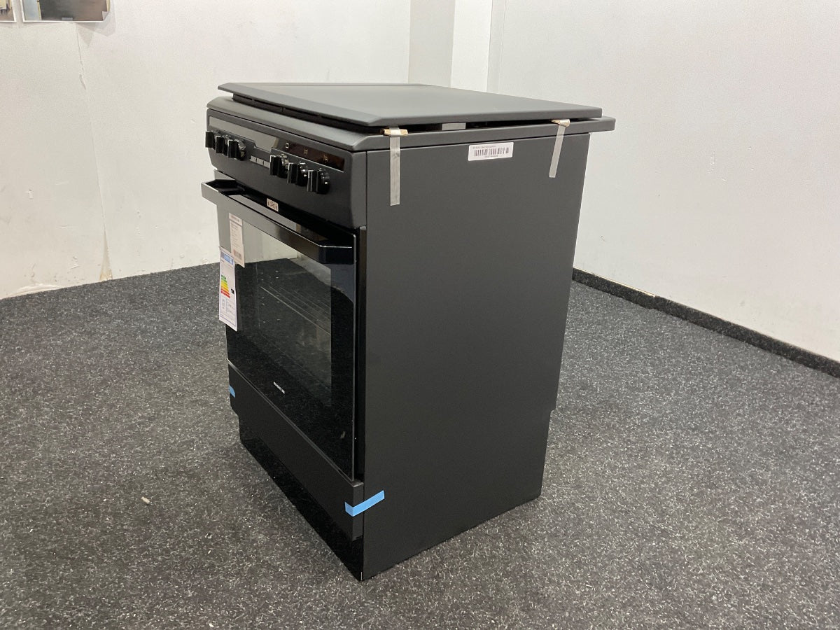 Inventum gasfornuis VFG6034WGZWA - Zwart