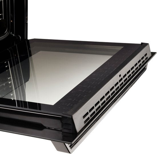Inventum gasfornuis VFG6034WGZWA - Zwart